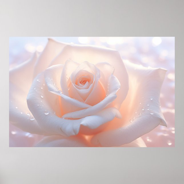 Rose Blume Petal Nature Ruhe Poster (Vorne)