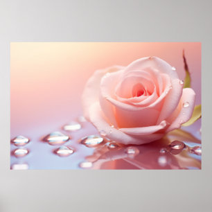Rose Blume Petal Nature Ruhe Poster