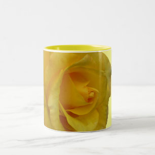 Rose Blume Tasse Kaffeecup Gelbe Rosen Cup
