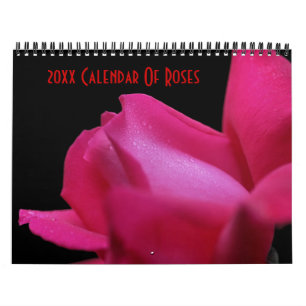 Rose Blumenfotografie Kalender