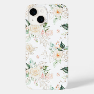 Rose Blumengartenmuster Case-Mate iPhone 14 Hülle