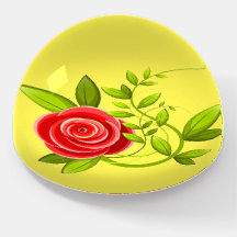 Rose Blumengelb