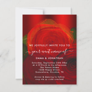 Rose Blumenkode Rotwein Elegante