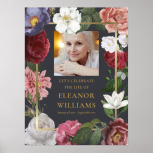 Rose Blumenzelt zum Foto des Lebens Poster