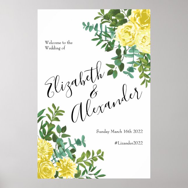 Rose Blumenzwiebeln Poster (Vorne)