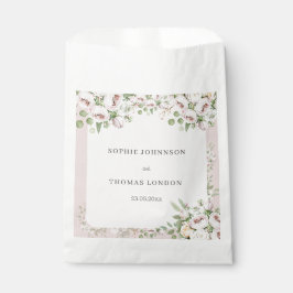 Rose Blütenfarbene Hochzeit Geschenktütchen