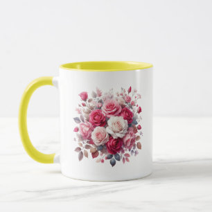 Rose Bouquet Blumendesign-62104 Tasse