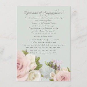 Rose Bouquet - Details Karte