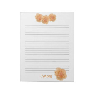 Rose Bouquet JW Stationary Notizblock