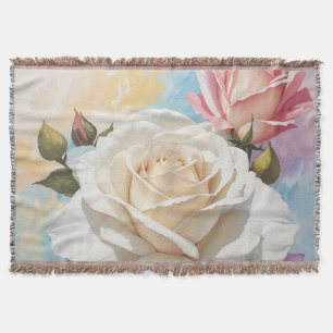 Rose Bouquet Malerei Design Decke