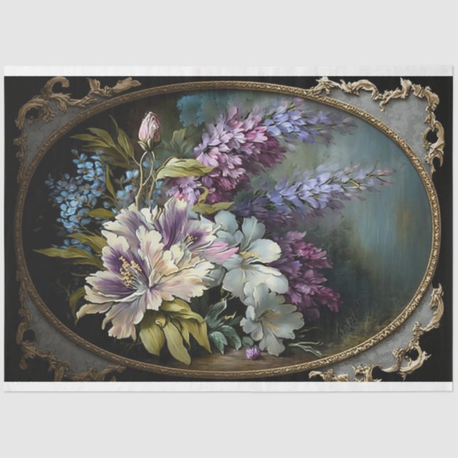 Rose Bouquet Paper Seidenpapier (Vorderseite)