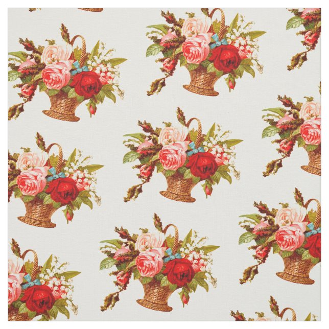 Rose Bouquet Stoff (Muster)