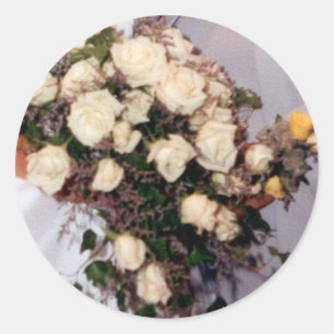 Rose Bouquet Umschlag Aufkleber Sticker