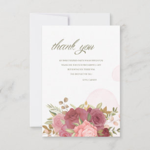 Rose Bouquet Vielen Dank, Card Dankeskarte