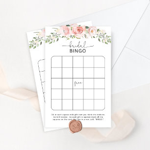 Rose Brautparty Bingo-Spiel