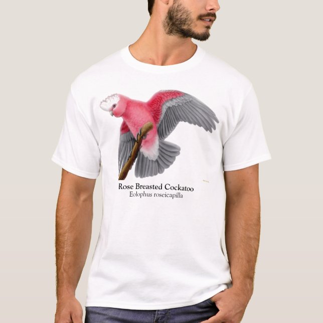 Rose Breasted Cockatoo-T - Shirt (Vorderseite)