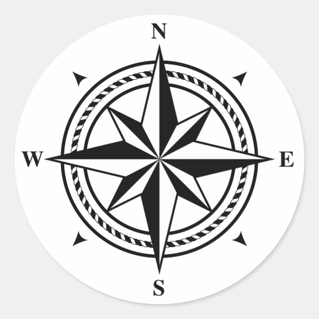 Rose Briefmarke Runder Aufkleber (Vorderseite)