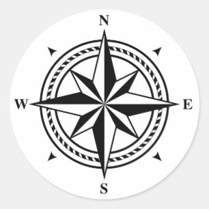 Rose Briefmarke Runder Aufkleber