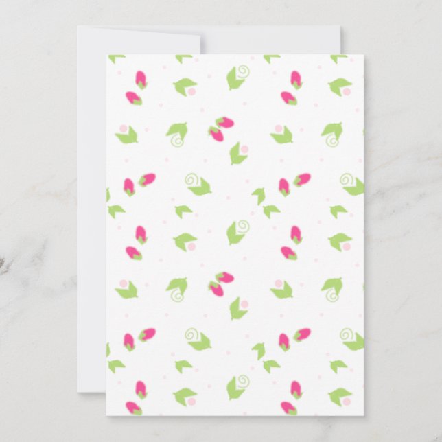 Rose Bud Blume Paper (Vorderseite)
