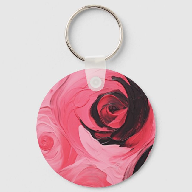 Rose Bud Schlüsselanhänger (Vorderseite)