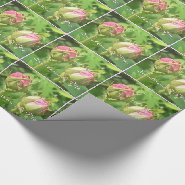 Rose Buds Geschenkpapier (Ecke)
