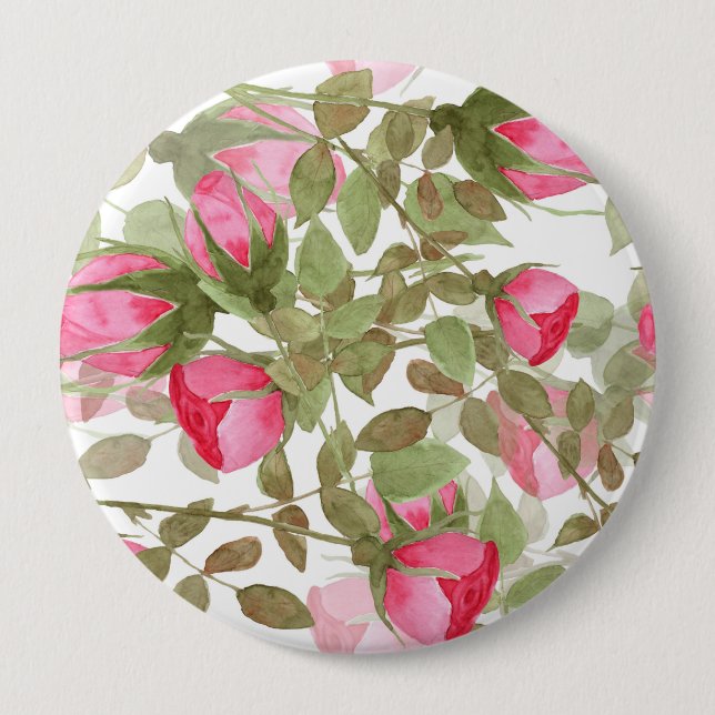 Rose Button (Vorderseite)