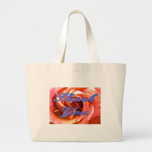 Rose Canterbury 4 Vielen Dank 1 Das MUSEUM Zazzle Jumbo Stoffbeutel
