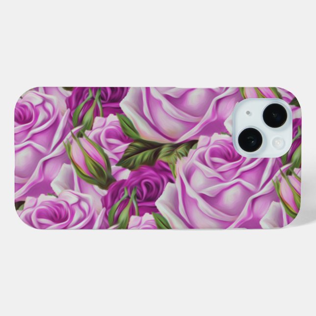 Rose Case-Mate iPhone Hülle (Rückseite (Horizontal))