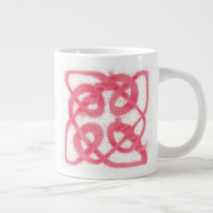 ROSE CELTIC KNOT Big Tasse