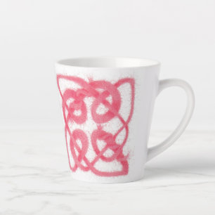 ROSE CELTIC KNOT Latte Tasse