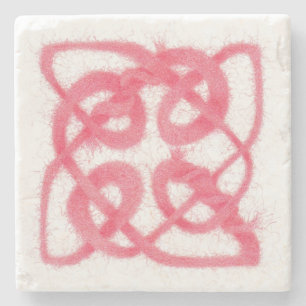 ROSE CELTIC KNOT Marbella Stone Untersetzer