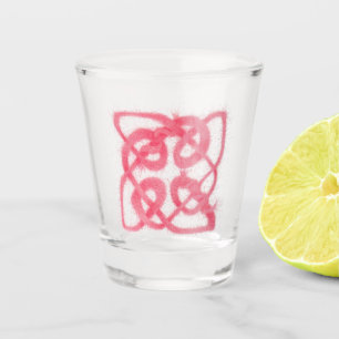 ROSE CELTIC KNOT Shoot Glass Schnapsglas