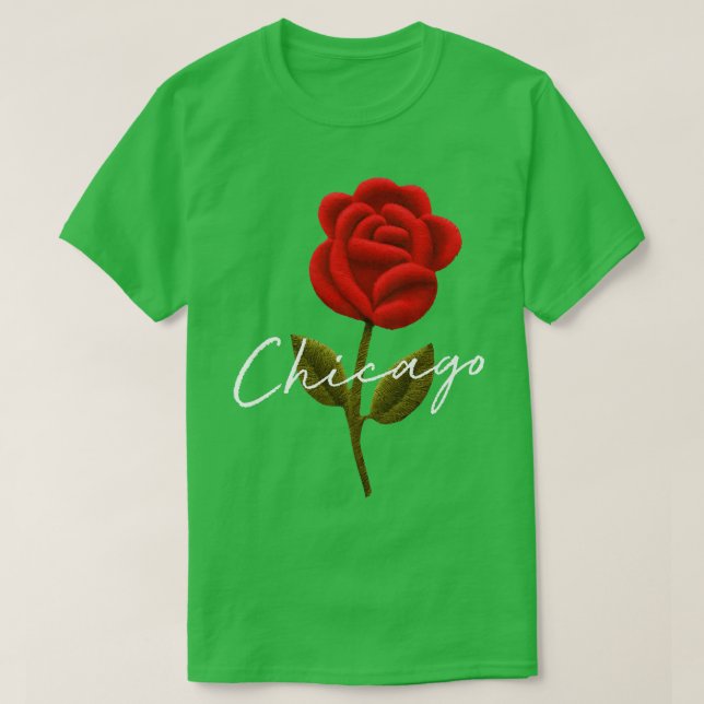 Rose Chicago T-Shirt (Design vorne)
