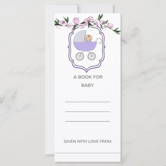 Rose Coastal Shower Baby for Books (Vorderseite)