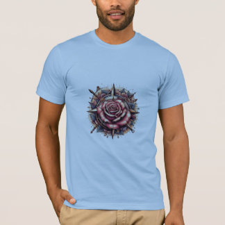 Rose Compass T - Shirt Design