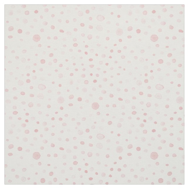 Rose Confetti Wasserfarben Dots Fabric Stoff (Muster)