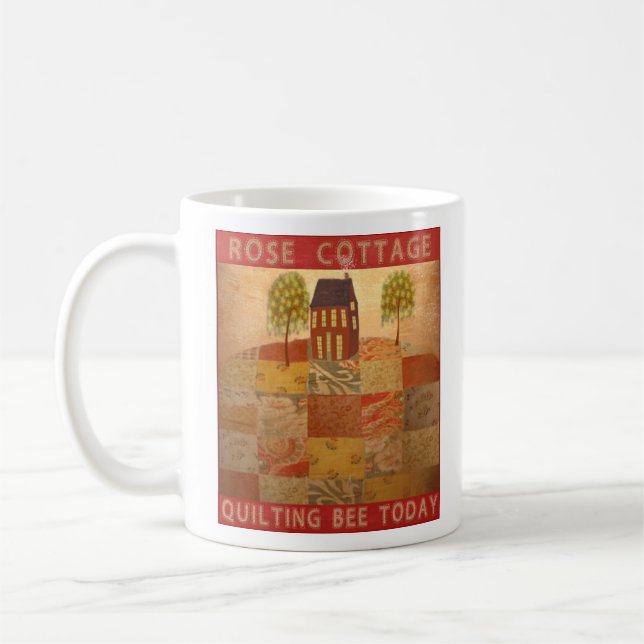 Rose Cottage Quilters Mug  Kaffeetasse (Links)