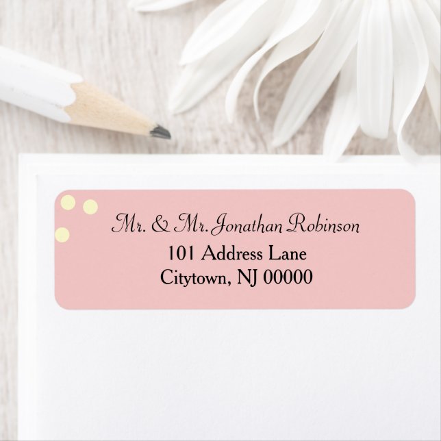 Rose Cream Polka Dots Wedding (Insitu)