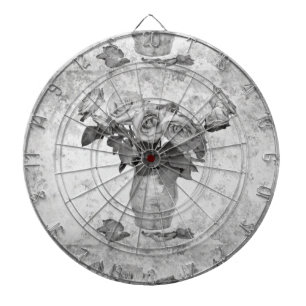 Rose Dartscheibe