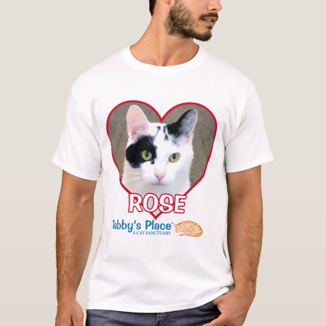 Rose - das grundlegende T-Shirt der Männer (Vorderseite)