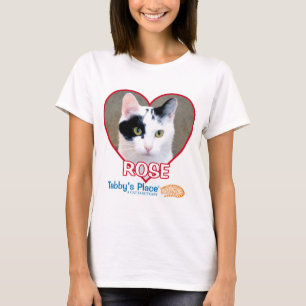 Rose - das Jersey-T-Shirt der weißen Frauen T-Shirt