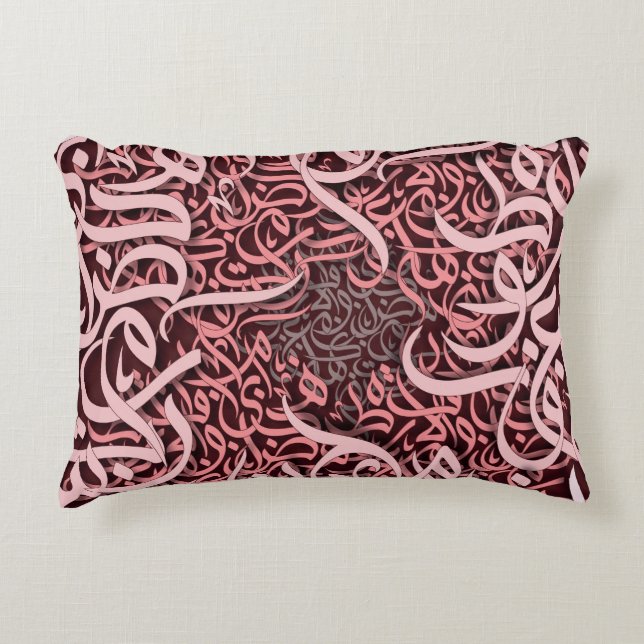 Rose Dekokissen (Vorderseite)