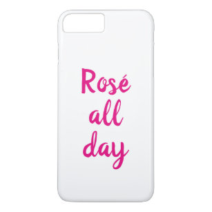 Rosé den ganzen Tag iPhone Case