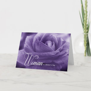 Rose der Freundin Muttertag Karte