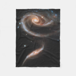 Rose der Galaxien Fleecedecke