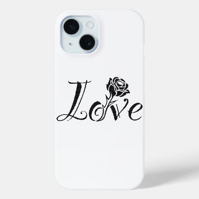 Rose der Liebe Case-Mate iPhone Hülle (Rückseite)