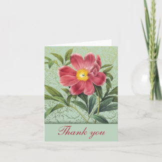Rose der Liebe Dankeschön Dankeskarte