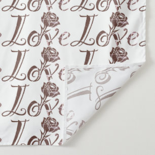 Rose der Liebe Wandteppich