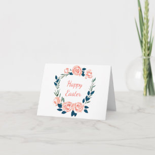 Rose der rosa Aquarell Karte