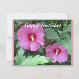Rose der Sharon Birthday Card